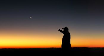 Martin Birkmaier mit Mond auf dem ITV